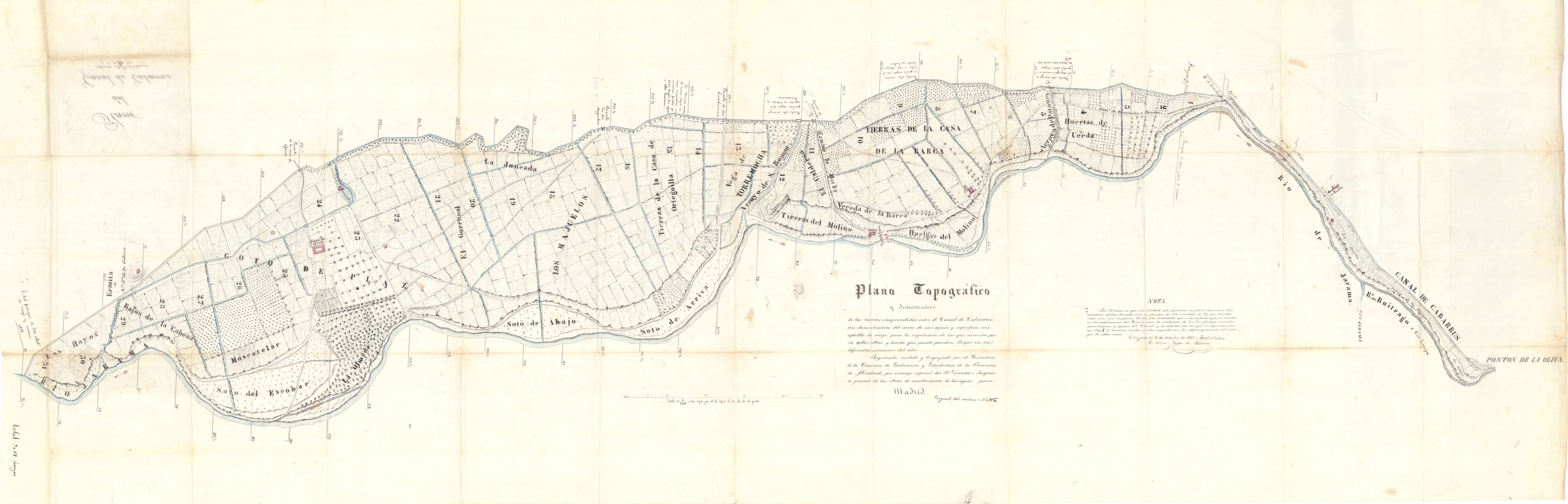 12_Plano topográfico Vega Uceda 1851 pp285